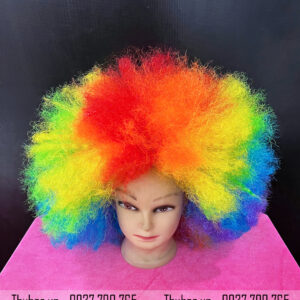 Tóc chú hề nhiều màu siêu to