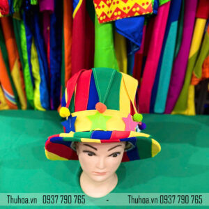 Nón chú hề nhiều màu - TN03