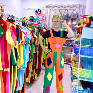 Yếm chú hề hình Heo dễ thương thêu 3D