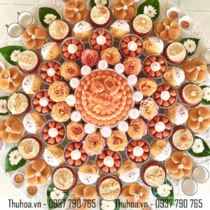 Mâm bé trai tone cam - nâng cao - NC03