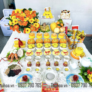 Mâm cúng khai trương - cơ bản - 03