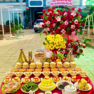 Mâm cúng khai trương - nâng cao - 01