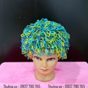 Nón chú hề - len móc tua rua - LM5