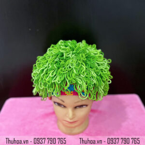 Nón chú hề - len móc tua rua - LM4