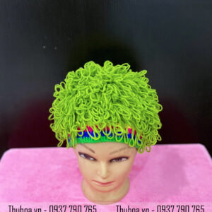 Nón chú hề - len móc tua rua - LM8