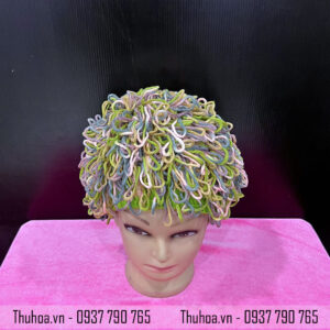 Nón chú hề - len móc tua rua - LM11