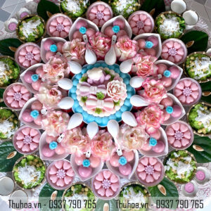 Mâm Bé Gái Tone Hồng Tím - cơ bản - 06