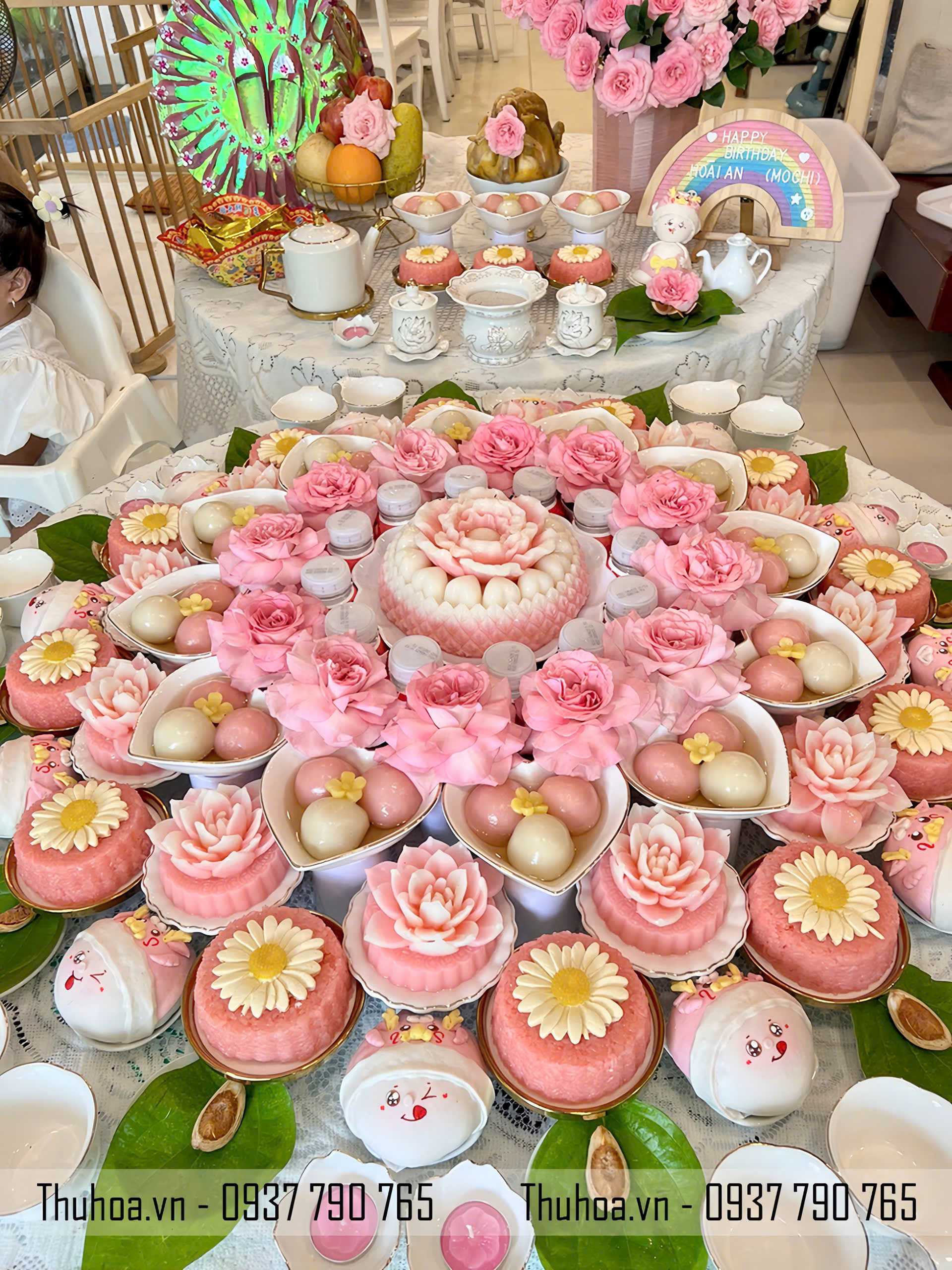 mam cung be gai mau hong (6)