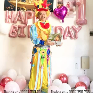 Trang phục chú hề nhiều màu - A05