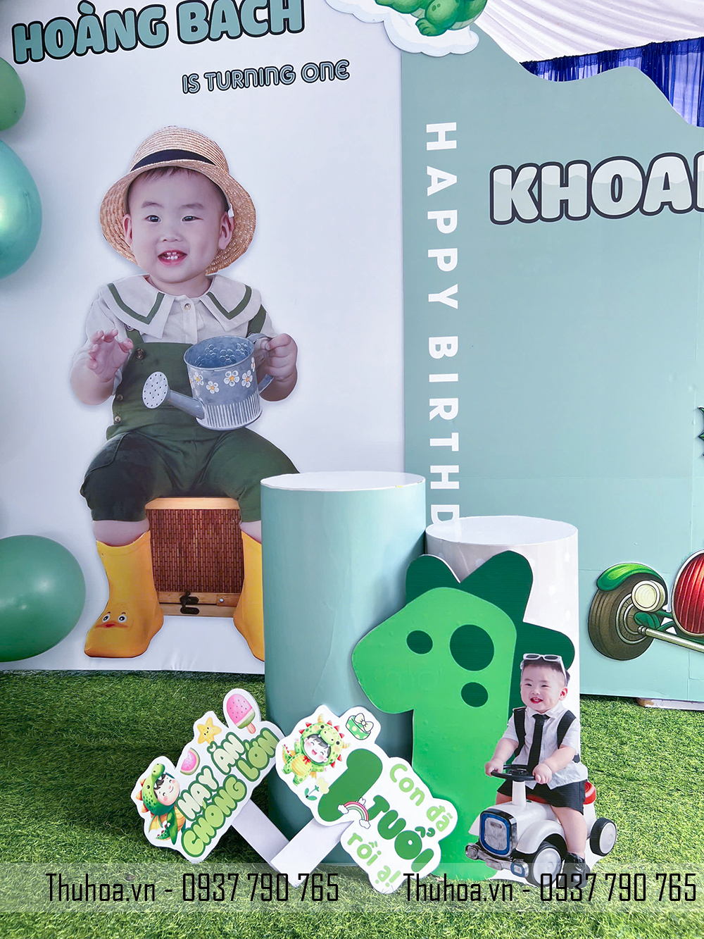 trang tri background thoi noi be Hoang Bach (2)