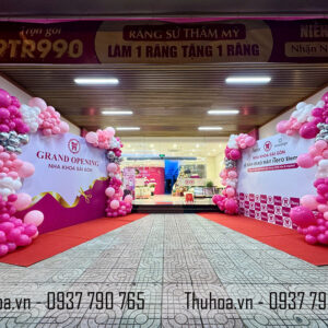 TRANG TRÍ KHAI TRƯƠNG NHA KHOA – GRAND OPENING