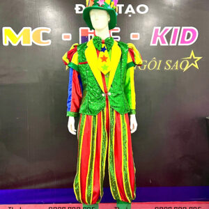 Trang phục đuôi tôm chú hề ảo thuật kim sa - AT07