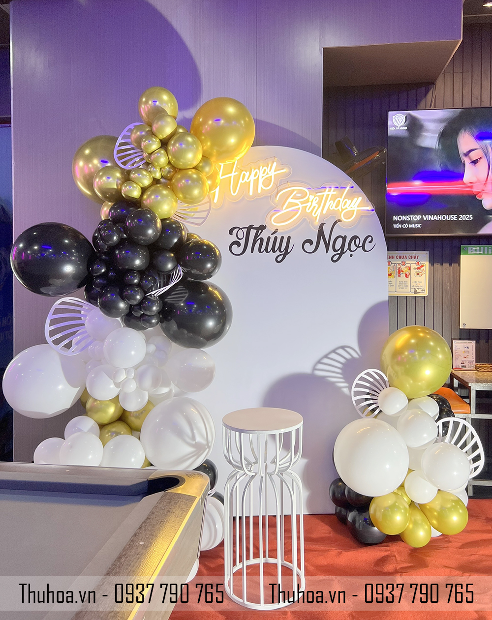 trang tri sinh nhat chị Thúy Ngọc (1)
