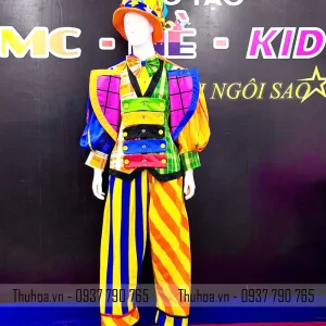 Trang phục chú hề nhiều màu – BIGSIZE02