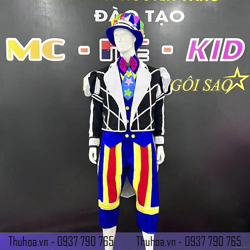 Trang phục đuôi tôm chú hề ảo thuật – AT10