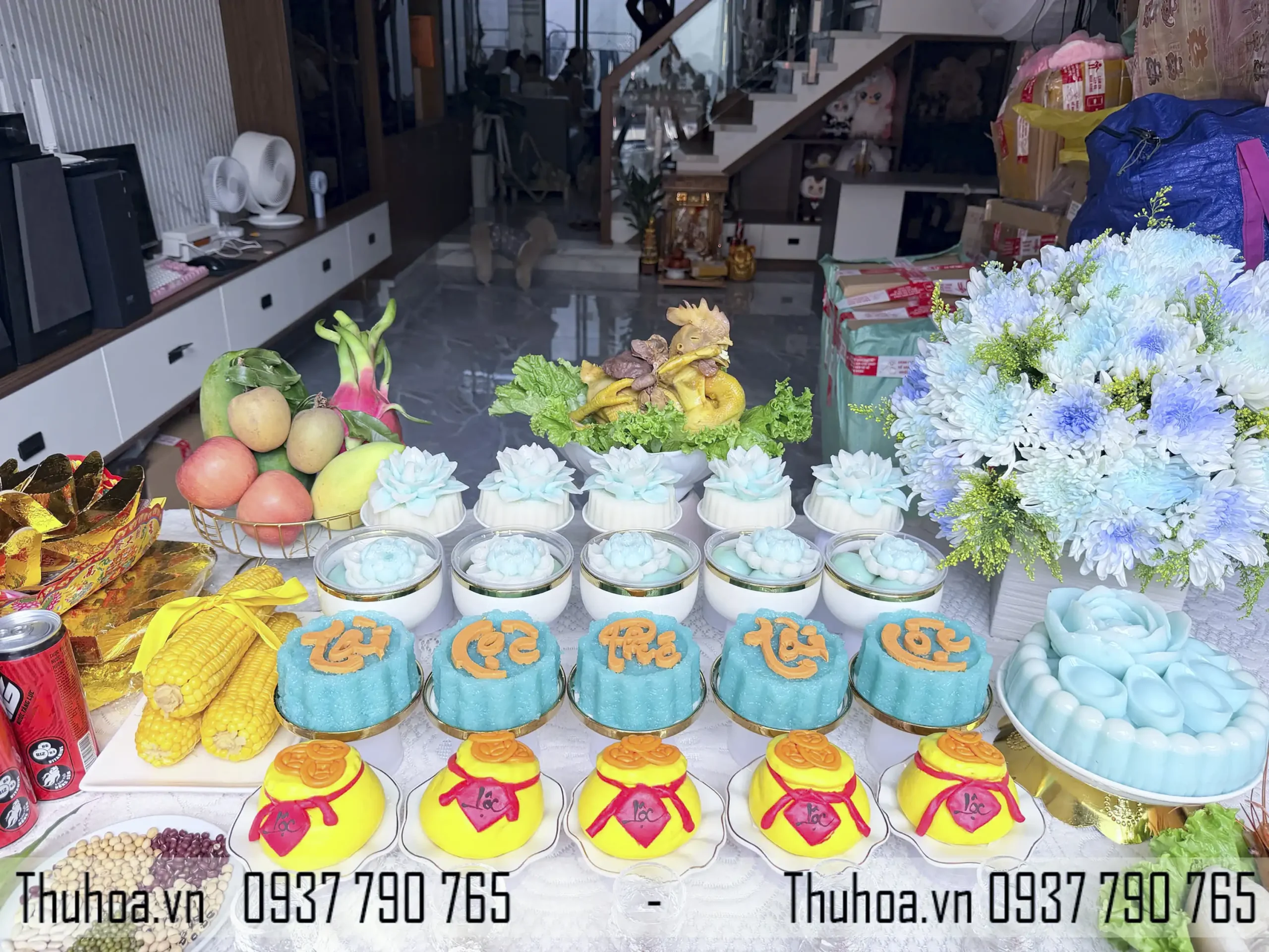 mam cung khai truong mau xanh (8)
