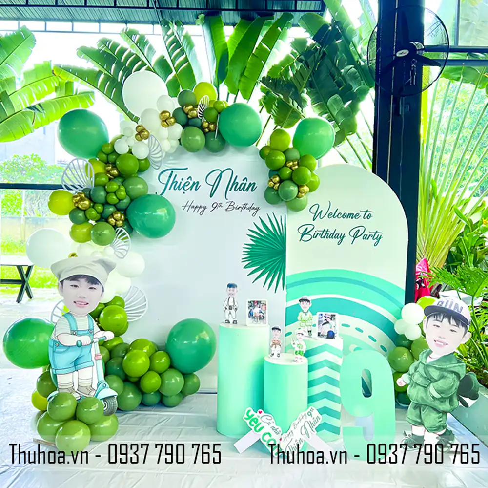 Trang Trí Thôi Nôi Sinh Nhật & Cho Thuê Chú Hề Chuyên Nghiệp | Thuhoa.vn